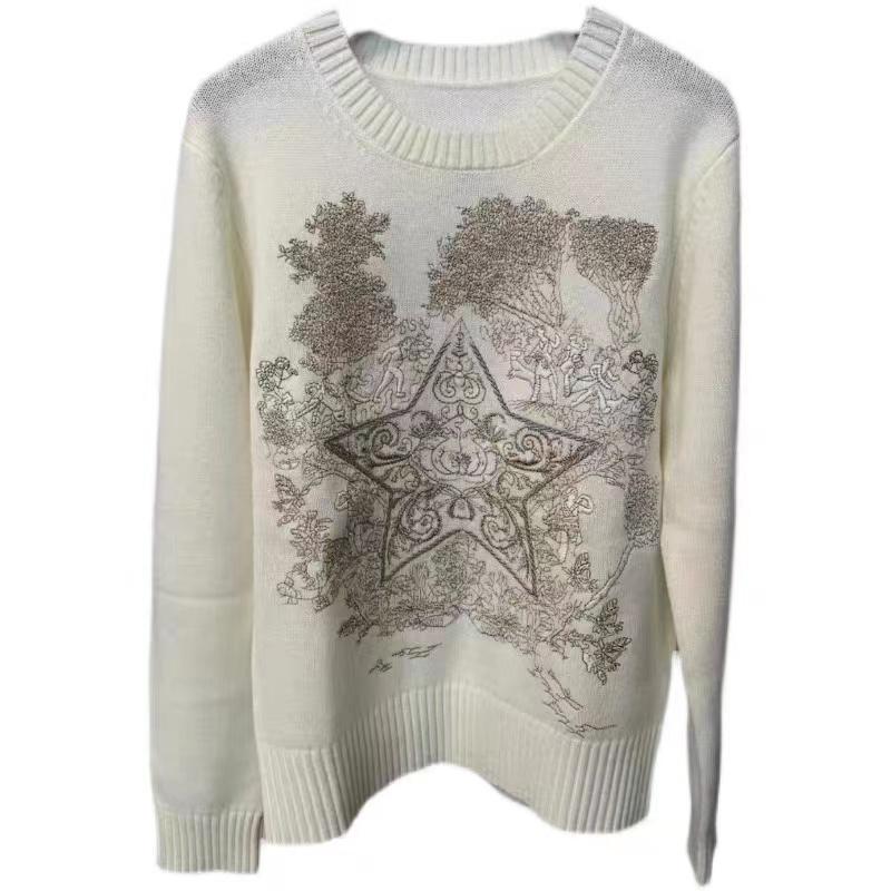 Women' Sweaters As1453 Fashion Women' 2022 Runway Luxury European Design Party Style ClothingWomen, White
Women' Sweaters As1453 Fashion Women' 2022 Runway Luxury European Design Party Style ClothingWomen, White