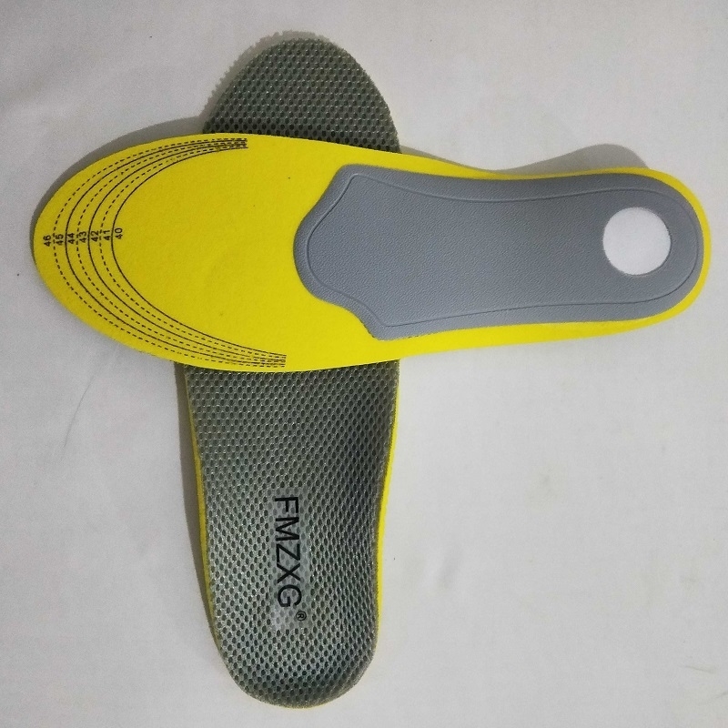 FMZXG Height increase insoles for menwomen up arch support orthopedic insoles shock absorption blueblack color 210402