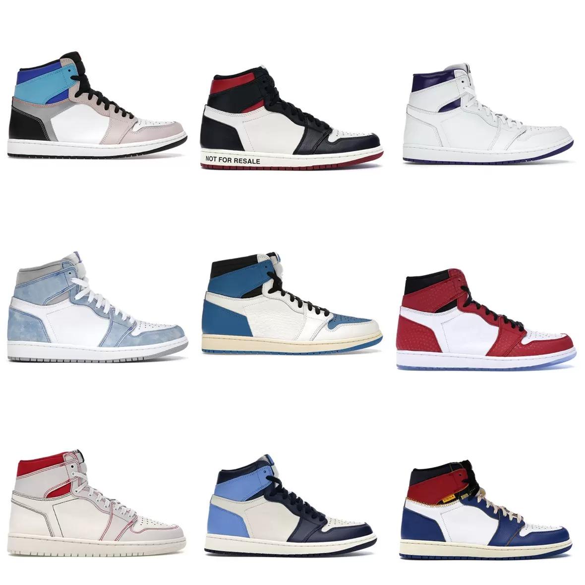 Top Quality Jumpman 1 1s High Men's Basketball Shoes Women's High School Blue Sneakers White Mountaineering Outdoor Fashion Luxury Design Spring Autumn Style Couple, 48
Top Quality Jumpman 1 1s High Men's Basketball Shoes Women's High School Blue Sneakers White Mountaineering Outdoor Fashion Luxury Design Spring Autumn Style Couple, 48