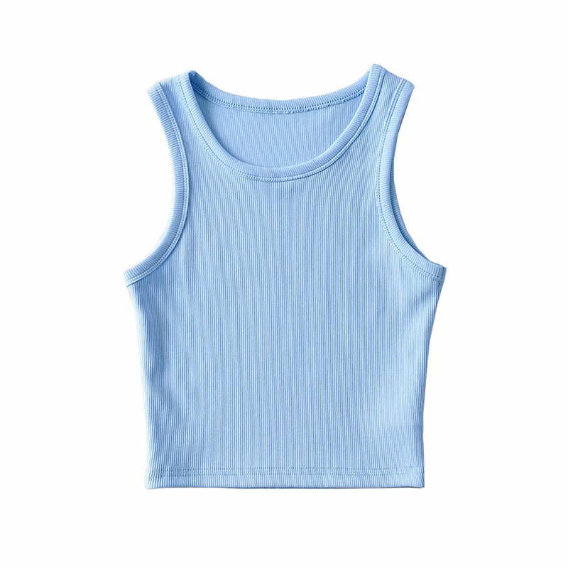 Slim Girls Bomb Cotton Tanks Summer Fashion Ladies Sexy Tops Vintage Women Knitted Solid Tank Female Chic Top Cute 220325