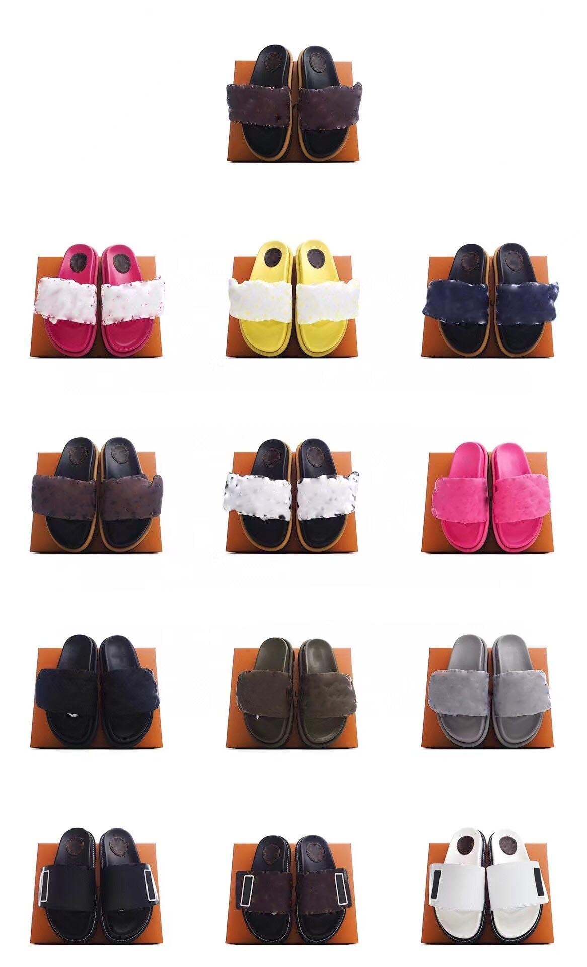 2022 Summer Women Slippers Sandals Outdoor Shoes POOL PILLOW COMFORT MULE Waterfront Pool Waterproof Slipper Designer Luxury Fashion Ladies Beach Flat Flip Flops, 21
2022 Summer Women Slippers Sandals Outdoor Shoes POOL PILLOW COMFORT MULE Waterfront Pool Waterproof Slipper Designer Luxury Fashion Ladies Beach Flat Flip Flops, 21