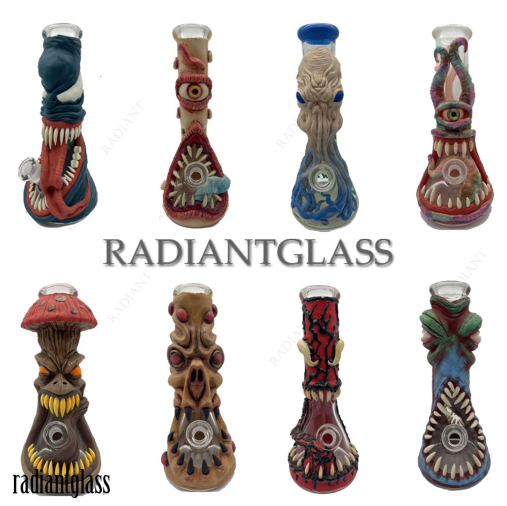 evil heady glass bong 12.5inch 3D bongs hookah dab rig oil rigs smoking water pipe with showerhead perc handblown
evil heady glass bong 12.5inch 3D bongs hookah dab rig oil rigs smoking water pipe with showerhead perc handblown