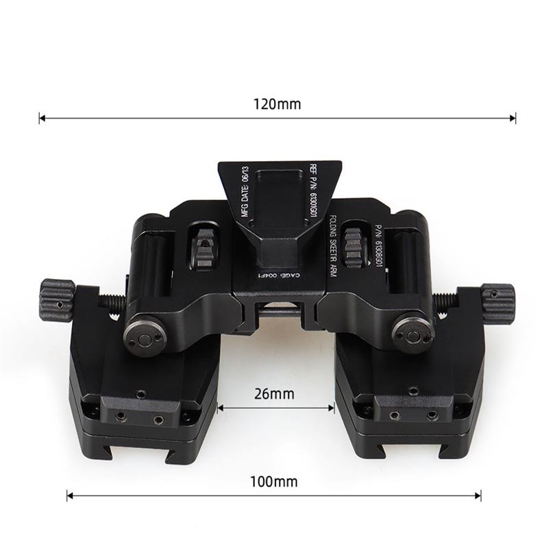 Tactical Accessories Night Vision Mount Adapter Adjustable PVS-14 Binocular Bridge Adapter L4 G24 Holder Helmet Fast Mount264B
Tactical Accessories Night Vision Mount Adapter Adjustable PVS-14 Binocular Bridge Adapter L4 G24 Holder Helmet Fast Mount264B