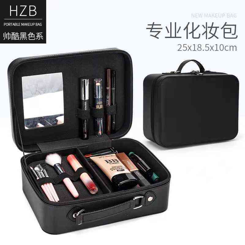 2022 new makeup bag ins wind super fire Portable Travel Makeup Box large capacity Korean cosmetics storage box 220518