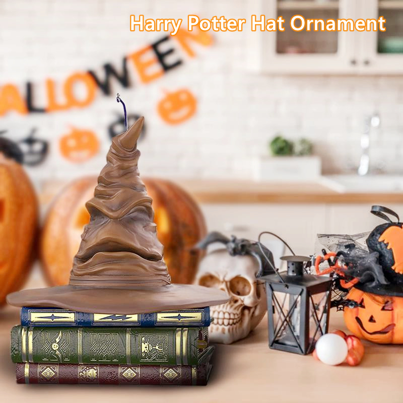 Christmas Tree Ornaments Harrys Potters Sorting Hat Decoration Pendant year Home Decor Magic Hat Wind Chime with Sound 220527
Christmas Tree Ornaments Harrys Potters Sorting Hat Decoration Pendant year Home Decor Magic Hat Wind Chime with Sound 220527
