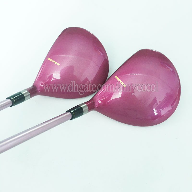 Women Right Handed Golf Clubs 4Star HONMA S-07 Golf Fairway Wood #3 #5 Lof L Flex Graphite Shaft and Headcover