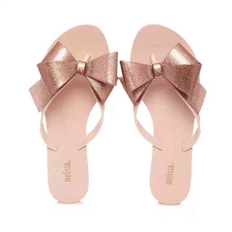 Melissa Harmonic Bow III Original Brand Flip Flops Women Slippers Jelly Shoes Melissa Fashion Female Jelly Shoes Beach SM078, Pink
Melissa Harmonic Bow III Original Brand Flip Flops Women Slippers Jelly Shoes Melissa Fashion Female Jelly Shoes Beach SM078, Pink
