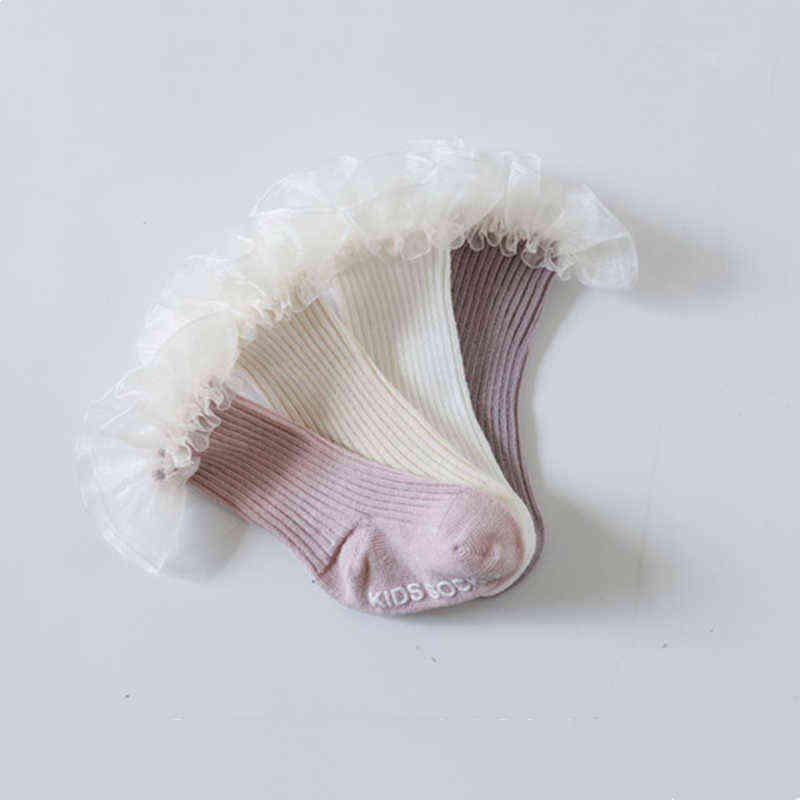 Kids Socks Infant Baby Girls Princess Solid Lace Stocking Anti-slip Medium Tube Cotton Floor Toddler Accessories L220716, White
Kids Socks Infant Baby Girls Princess Solid Lace Stocking Anti-slip Medium Tube Cotton Floor Toddler Accessories L220716, White