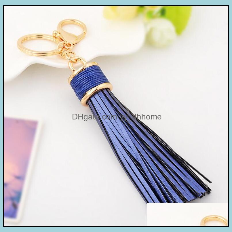Keychains Fashion Accessories Casual Pu Leather Tassels Women Keychain Bag Pendant Alloy Car Key Chain Ring Holder Retro Jewelry Drop Delive
Keychains Fashion Accessories Casual Pu Leather Tassels Women Keychain Bag Pendant Alloy Car Key Chain Ring Holder Retro Jewelry Drop Delive
