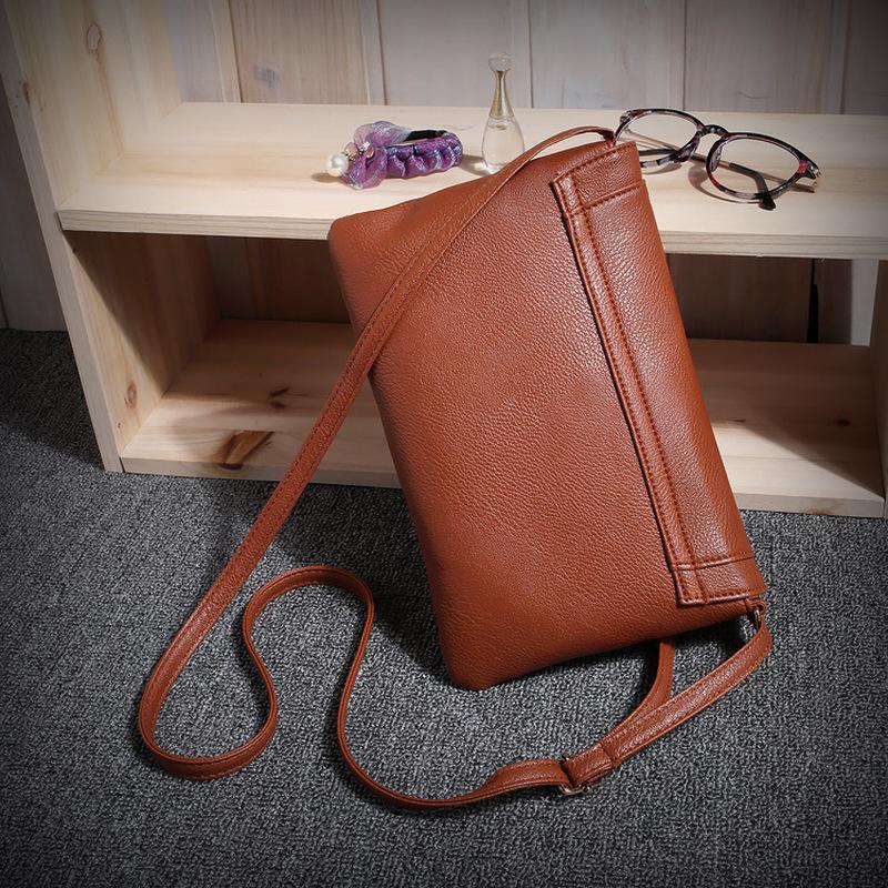 Evening Bags Vintage Leather Handbags Women's Clutch Bag Simple Black Crossbody Enveloped Shaped Small Messenger Shoulder BagsEvening, Khaki
Evening Bags Vintage Leather Handbags Women's Clutch Bag Simple Black Crossbody Enveloped Shaped Small Messenger Shoulder BagsEvening, Khaki