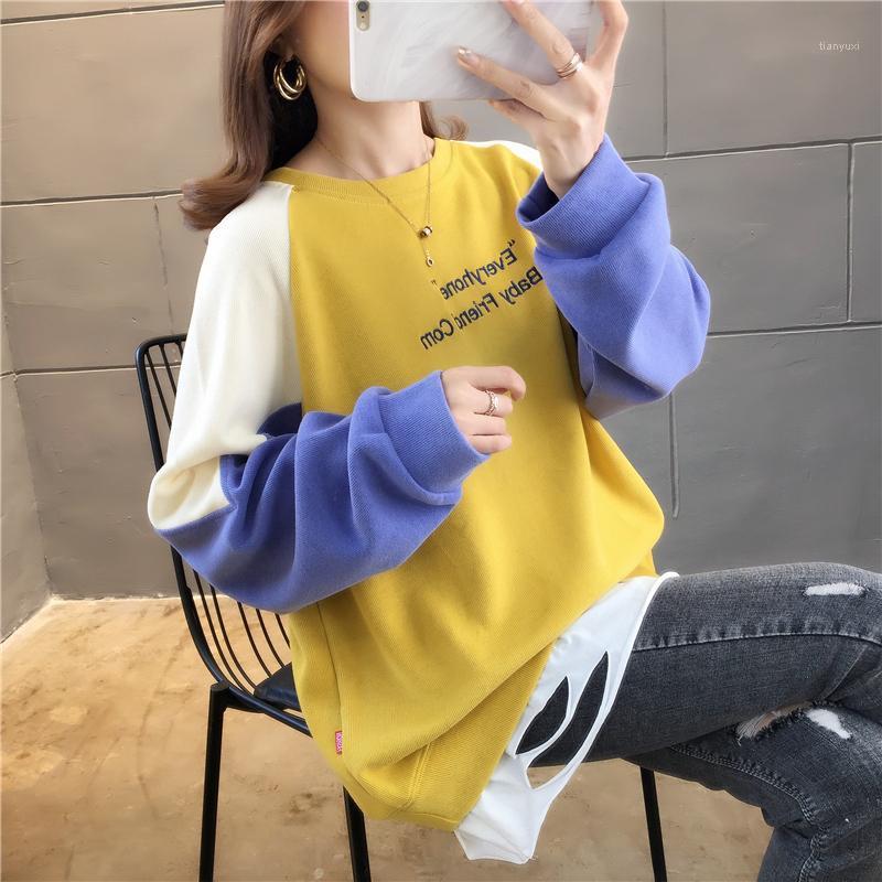Women's Hoodies & Sweatshirts Large Size Women Clothing Long Sleeve Patchwork Harajuku Female Hooded Sweatshirt Letter Print Lady Pullover T, Blue
Women's Hoodies & Sweatshirts Large Size Women Clothing Long Sleeve Patchwork Harajuku Female Hooded Sweatshirt Letter Print Lady Pullover T, Blue