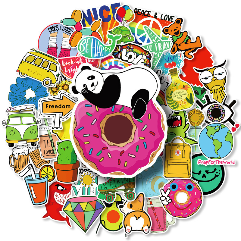 New Sexy 50PCS Mashup Small Fresh Cartoon Graffiti Stickers Ins Skateboard Guitar Luggage Laptop Children's Classic Toys Decal Stickers
New Sexy 50PCS Mashup Small Fresh Cartoon Graffiti Stickers Ins Skateboard Guitar Luggage Laptop Children's Classic Toys Decal Stickers
