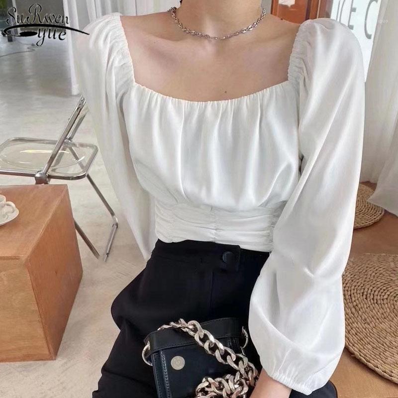 Autumn Korean Retro Puff Sleeve Women's Shirt Square Collar Top Female Long Blouse 12561 Blouses & Shirts, Black
Autumn Korean Retro Puff Sleeve Women's Shirt Square Collar Top Female Long Blouse 12561 Blouses & Shirts, Black