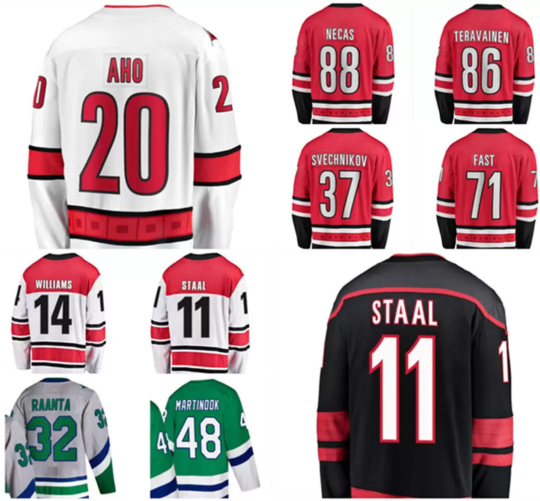2022 Carolina 20 Sebastian Aho Hockey Jersey 37 Andrei Svechnikov 86 Teuvo Teravainen 10 Ron Francis 11 Staal CAR Custom Stitched Men Women Youth Kids Jerseys, Colour 11
2022 Carolina 20 Sebastian Aho Hockey Jersey 37 Andrei Svechnikov 86 Teuvo Teravainen 10 Ron Francis 11 Staal CAR Custom Stitched Men Women Youth Kids Jerseys, Colour 11