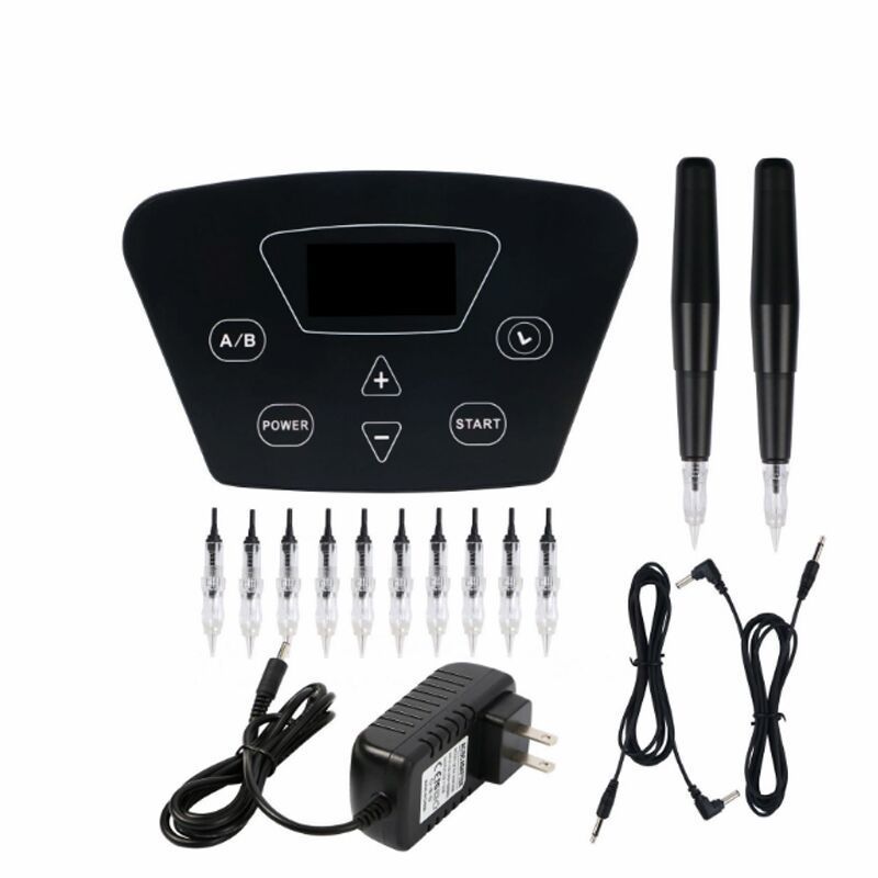 50PCS Tattoo Needles Permanent Makeup Cartridges For dermografo Machine Kit Eyebrow Needle for PMU Machine Black Pearl Machine 220516