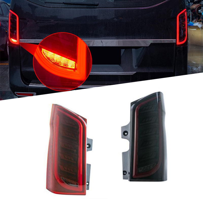 Car Styling Tail Lamp for Vito 2014-2021 V260 LED Tail Light W447 DRL Dynamic Signal Brake Reverse auto Accessories