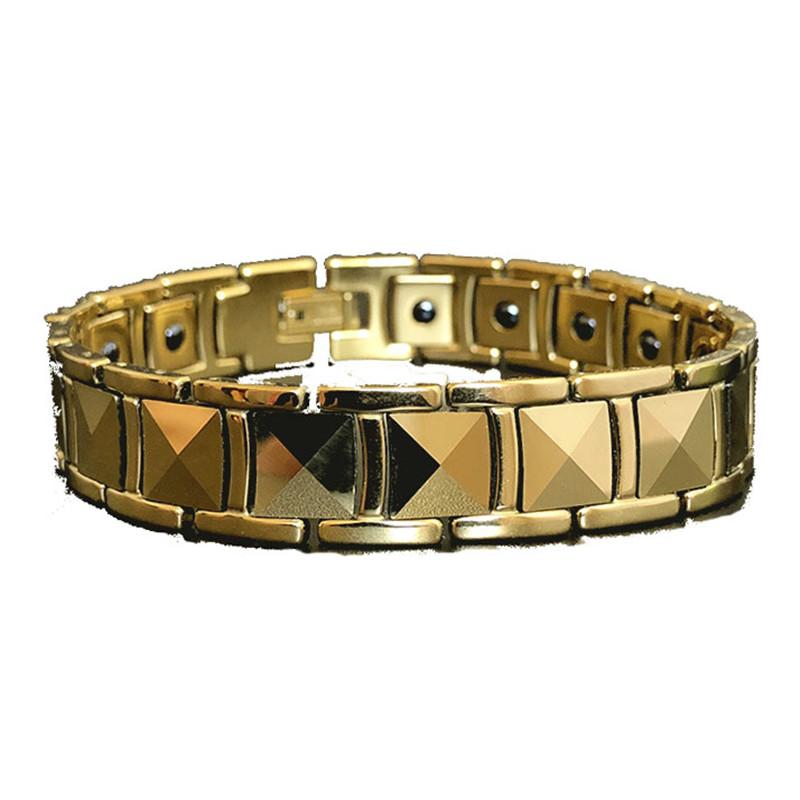 Link, Chain NHGBFT Multi-faceted Gold Color Ceramic Bracelet For Women Mens Stainless Steel Healthy Germanium Stone Bracelets
Link, Chain NHGBFT Multi-faceted Gold Color Ceramic Bracelet For Women Mens Stainless Steel Healthy Germanium Stone Bracelets