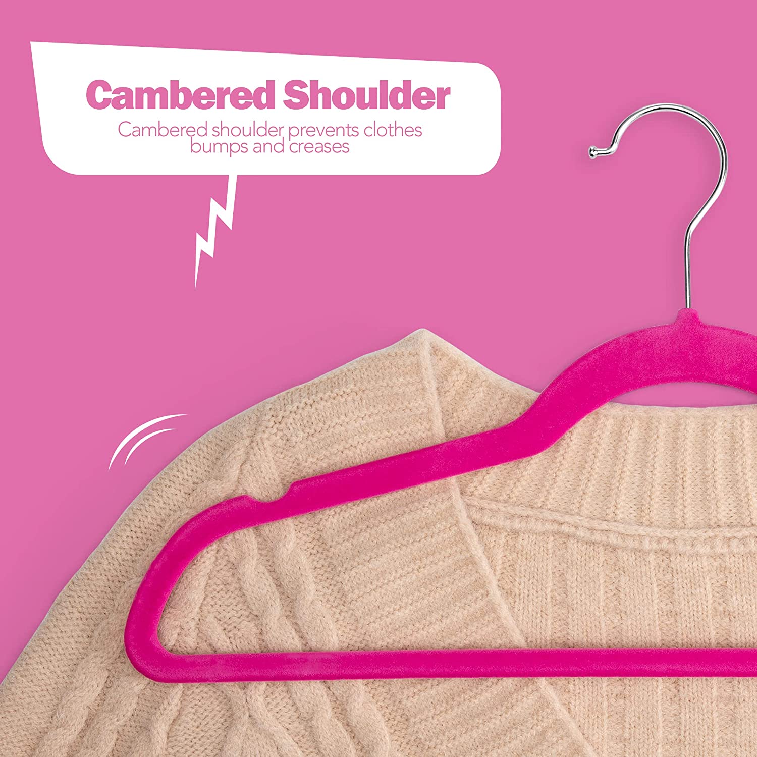 Nobemall Premium NonSlip Velvet Hangers Suit Hangers for Coat8459749