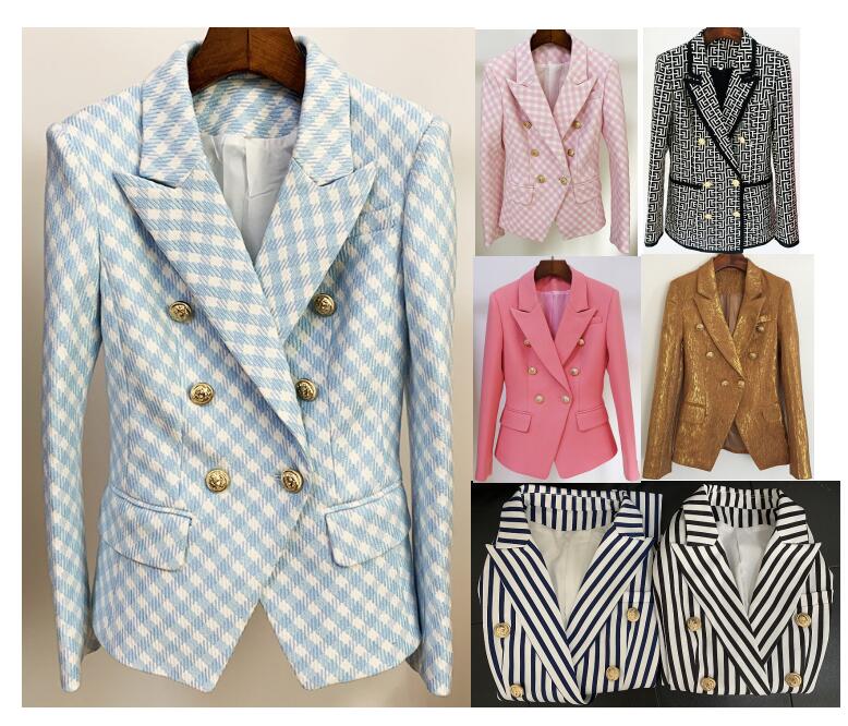 Blazer Women Designer Blazer Women Suits Blazers Jacket Womens Spring Autumn Winter Jackets Coat Cotton Denim Slim Jacket Designer Styles Stripes Plai