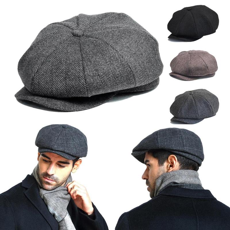 Berets Wool Tweed Sboy Cap Mens Vintage Black Gray Flat Peaked Street Hats Herringbone Gatsby Baker Boy HatBerets
Berets Wool Tweed Sboy Cap Mens Vintage Black Gray Flat Peaked Street Hats Herringbone Gatsby Baker Boy HatBerets