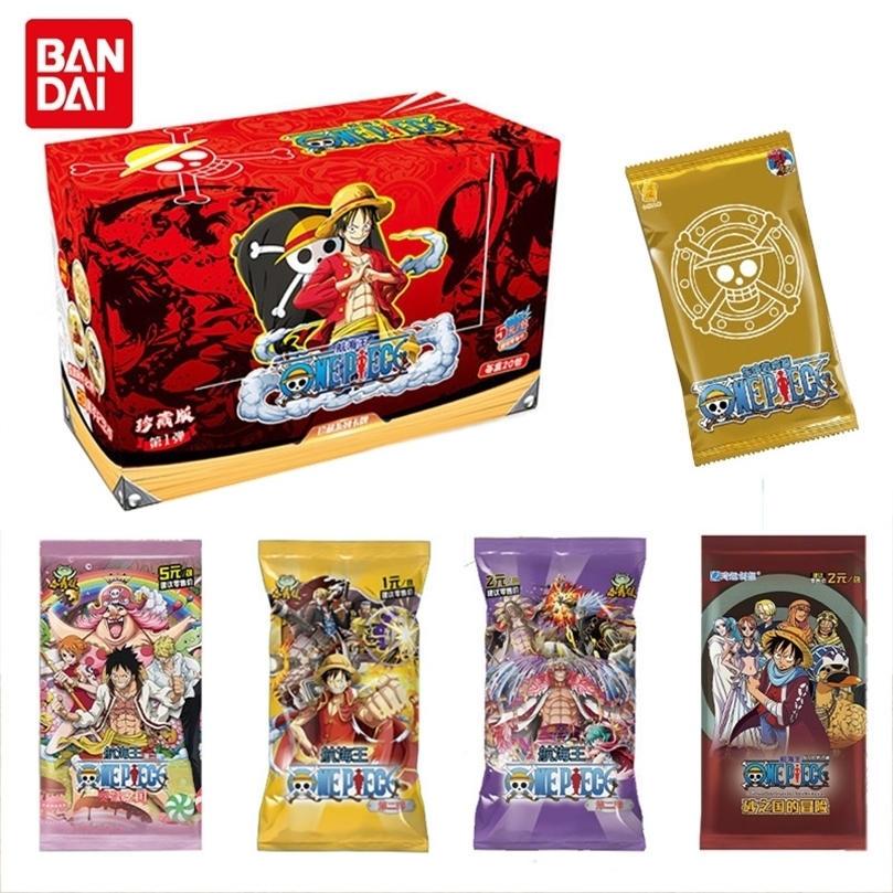 Collections rare cards box Anime Luffy Zoro Nami Chopper TCG Game collectibles card Battle for Child Birthday gift Toy 220725
Collections rare cards box Anime Luffy Zoro Nami Chopper TCG Game collectibles card Battle for Child Birthday gift Toy 220725