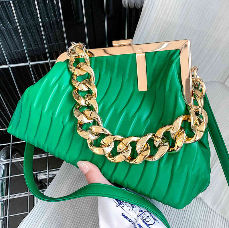 Fashion Triangle Design Thick Metal Chain Shoulder Crossbody Bag for Women 2022 Luxury Brand Handbag Large Party Cluth, Pink
Fashion Triangle Design Thick Metal Chain Shoulder Crossbody Bag for Women 2022 Luxury Brand Handbag Large Party Cluth, Pink