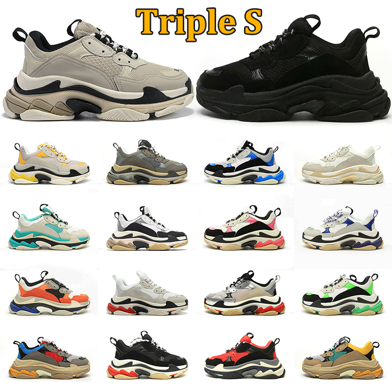 Triple S Sneakers Men Women Casual Shoes Luxury Platform Sneakers Black White Beige Red Yellow Blue Mens Trainers Jogiing Walking Fashion
Triple S Sneakers Men Women Casual Shoes Luxury Platform Sneakers Black White Beige Red Yellow Blue Mens Trainers Jogiing Walking Fashion