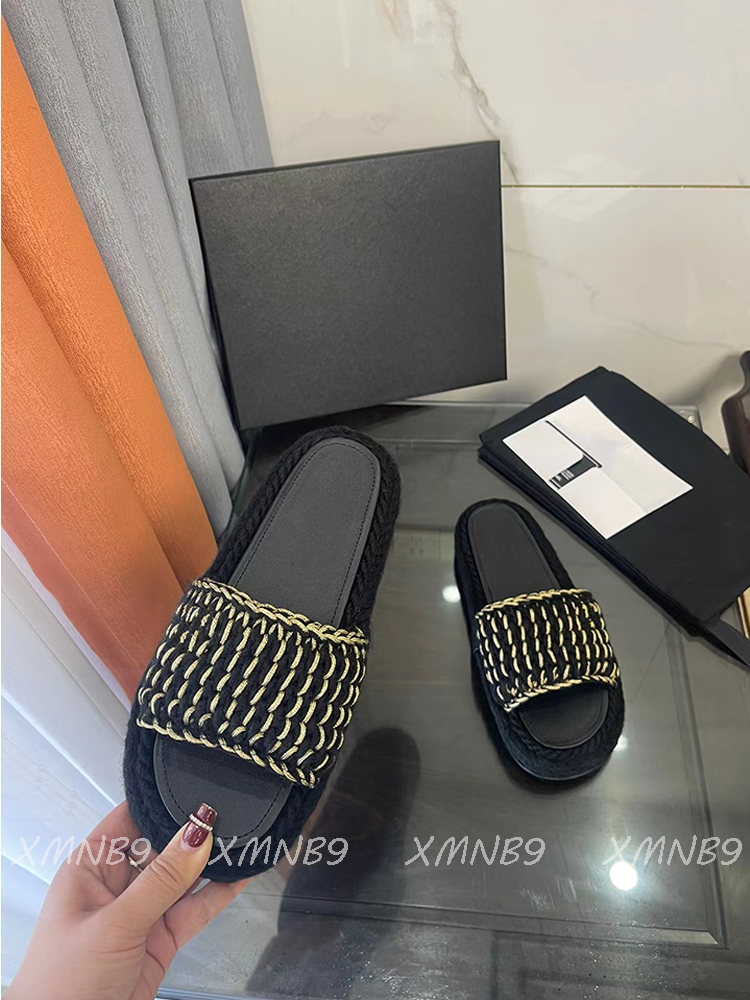 Women Designer Slippers Socialite Fashion Knitted Slipper 2023 New Slides Fashion Summer Home Beach Slipper Non-slip Must-haves for Ladies, Black
Women Designer Slippers Socialite Fashion Knitted Slipper 2023 New Slides Fashion Summer Home Beach Slipper Non-slip Must-haves for Ladies, Black