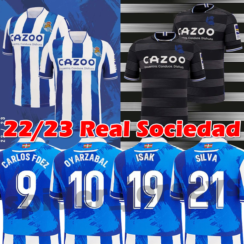 Real Sociedad Soccer Jersey 22/23 OYARZABAL X PRIETO PORTU DAVID SILVA Football Shirt JUANMI Carlos Fernandez 2022 2023 camiseta de futbol Men Uniforms, 22-23 away kids kits
Real Sociedad Soccer Jersey 22/23 OYARZABAL X PRIETO PORTU DAVID SILVA Football Shirt JUANMI Carlos Fernandez 2022 2023 camiseta de futbol Men Uniforms, 22-23 away kids kits