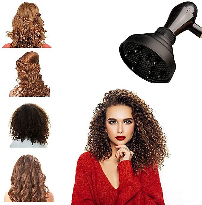 Hair Styling Tool Accessories Babertop Silicone Hairdryer Diffuser Cover Temperature Resistant Silica Foldable Hairdressing Curly Styling Hairs Care S