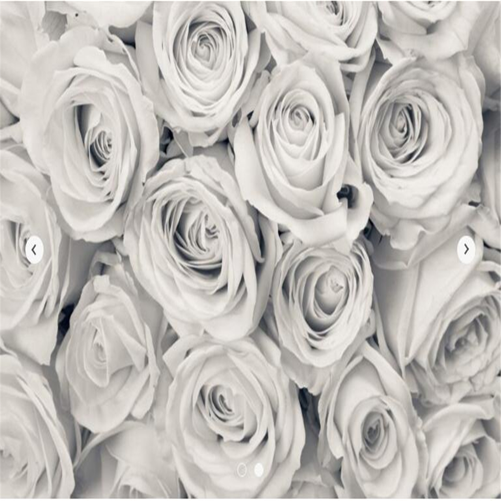 grey rose wallpapers Custom floral wallpaper Rose Mist Wallpaper Mural for living room bedroom living room background wall home decoration wallpaper