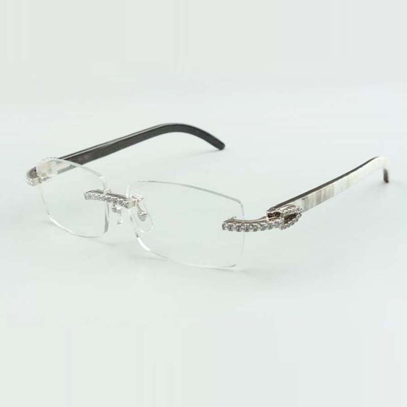 endlesses buffs dias sunglasses frames 3524012 with natural hybrid buffalo horns legs and 56mm lens