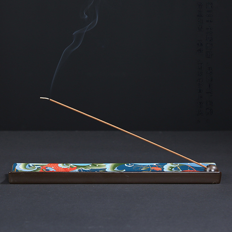 Ceramics Incense Stick Holder Fragrance Lamps Ash Catcher Incense Burner Home Decoration Censer Tool2623946