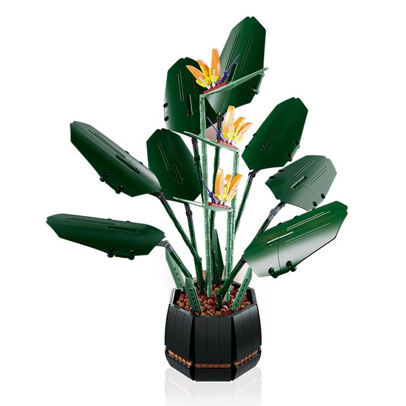 New 10289 Bird Of Paradise Bouquet Rose Building Block Bricks Unziptoy Diy Potted Illustration Holiday Girlfriend Gift
New 10289 Bird Of Paradise Bouquet Rose Building Block Bricks Unziptoy Diy Potted Illustration Holiday Girlfriend Gift