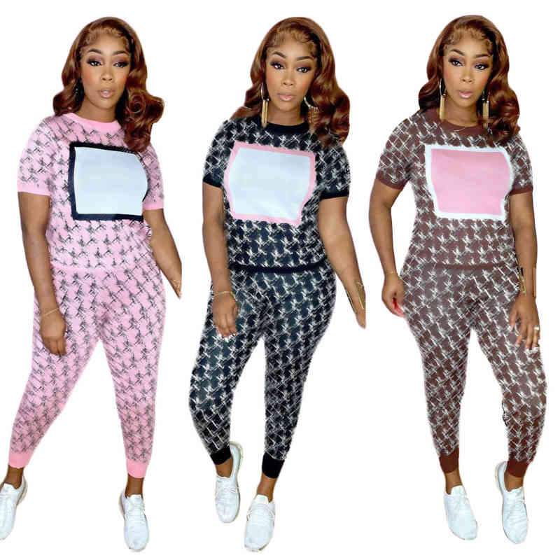 J2550 Women Designers Tracksuits Summer Short Sleeve Luxury Suit Fashion Printed Casual Brand Two Piece Set, Black
J2550 Women Designers Tracksuits Summer Short Sleeve Luxury Suit Fashion Printed Casual Brand Two Piece Set, Black