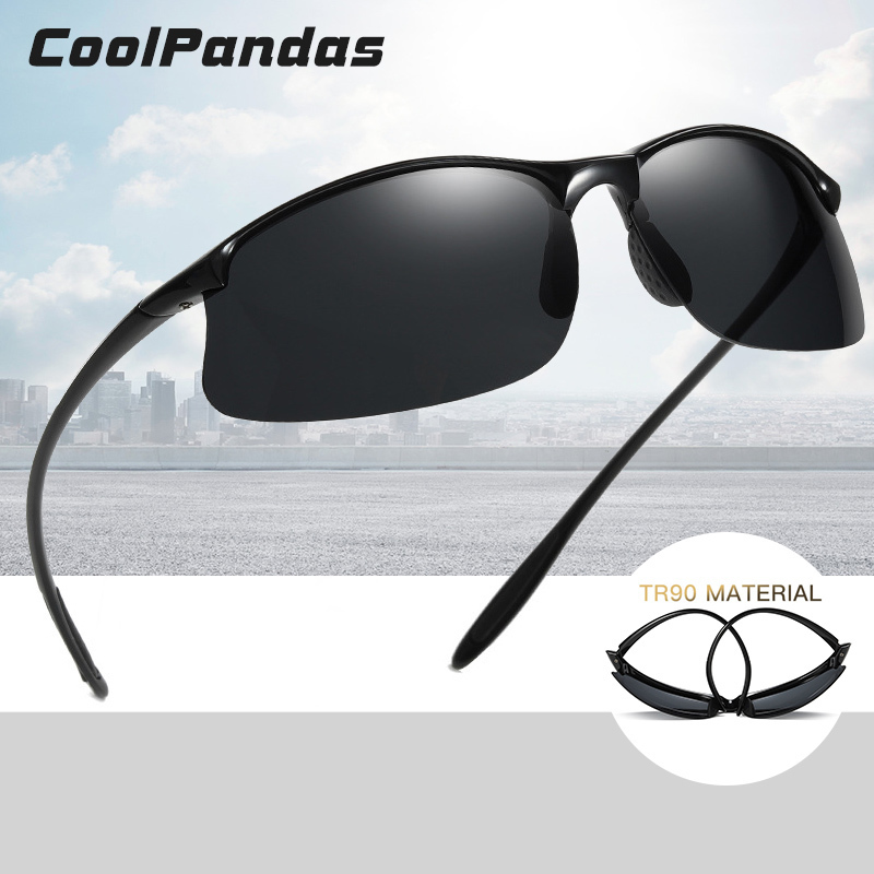 Top Ultralight TR90 Polarized Sunglasses AntiUV Driving Men Shades Male Military Sun Glasses Eyewear Goggles Gafas De Sol 220701