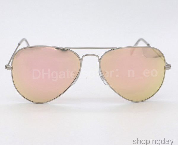 

Designer Aviator Sunglasses Men Women Top Quality Glass Lens Sun Glasses Metal Frame Uv400 Protection Rays Sunglass Fashion Driving Shades 4R1