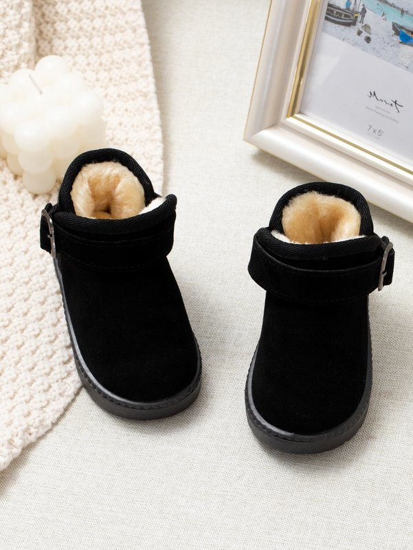Boys Buckle Detail Snow Boots SHE