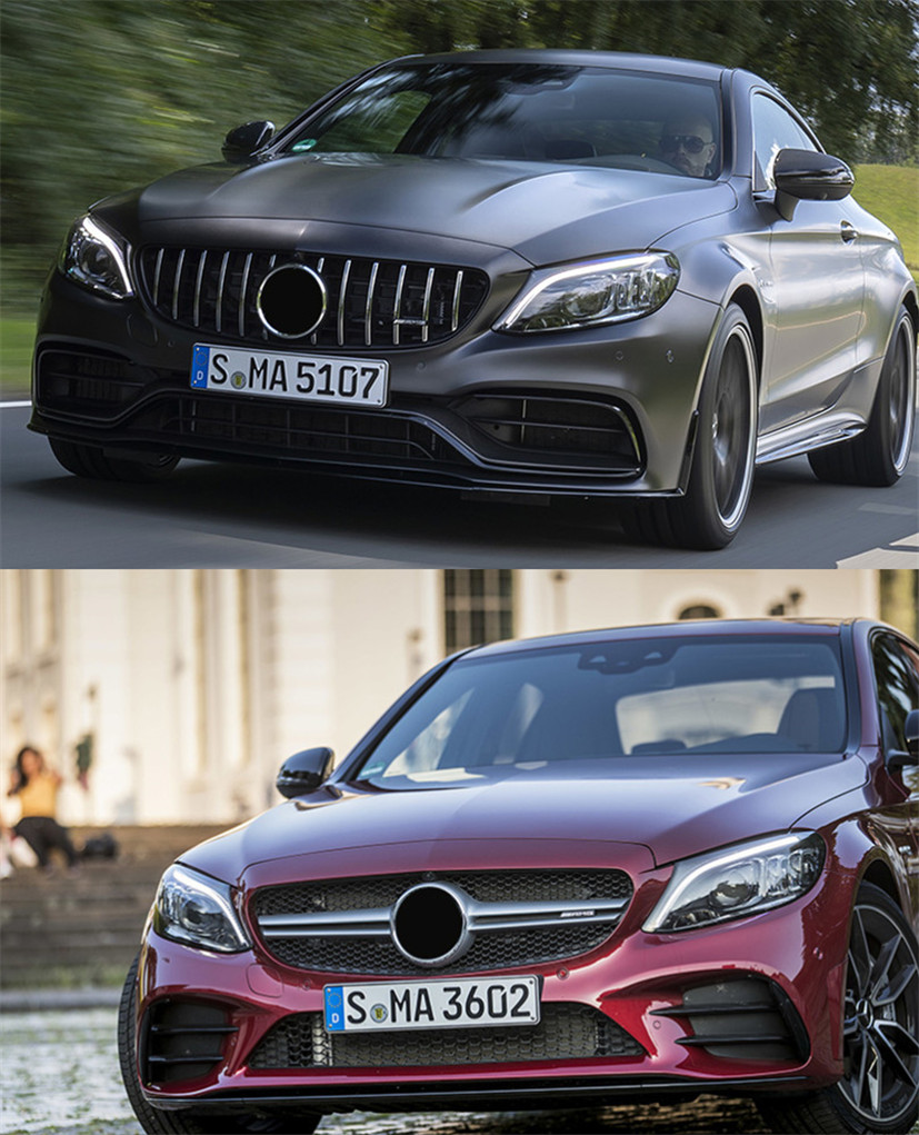 Car Lights for Benz W205 LED Signal Headlight 20 14-2021 C200 C260 C300 High Low Beam Headlights