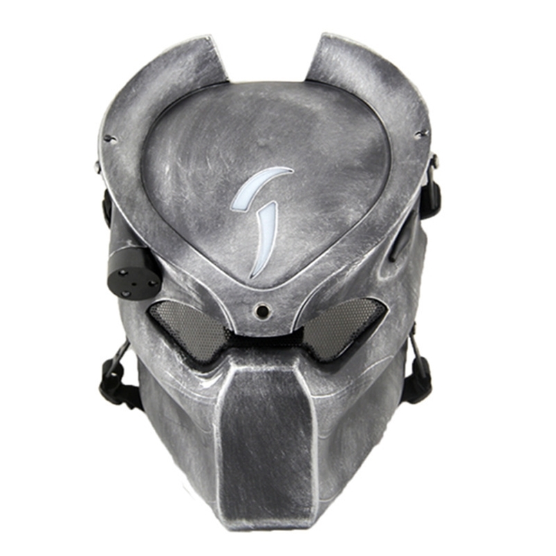 Alien Vs Predator Lonely Wolf Mask With Lamp Outdoor Wargame Tactical Full Face Cs Halloween Party Cosplay Horror 220812
Alien Vs Predator Lonely Wolf Mask With Lamp Outdoor Wargame Tactical Full Face Cs Halloween Party Cosplay Horror 220812