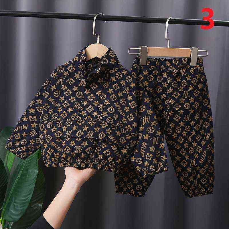 2Pcs Baby Boys Sets Autumn Winter Toddler Girls Clothes Kids Tracksuit For Girl Suit Children Clothing 1 to 5 Year AA220323