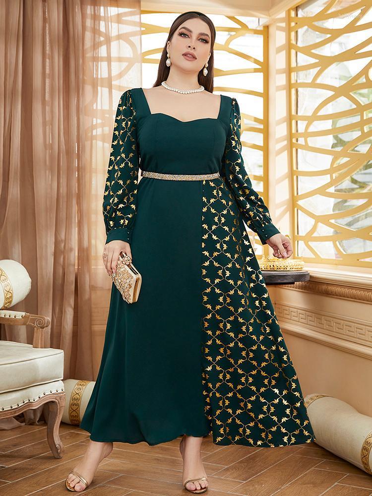 Plus Size Dresses Women Large Maxi 2022 Green Luxury Chic Elegant Long Sleeve Evening Party Festival Muslim Robe ClothingPlus Holl22, Blue
Plus Size Dresses Women Large Maxi 2022 Green Luxury Chic Elegant Long Sleeve Evening Party Festival Muslim Robe ClothingPlus Holl22, Blue