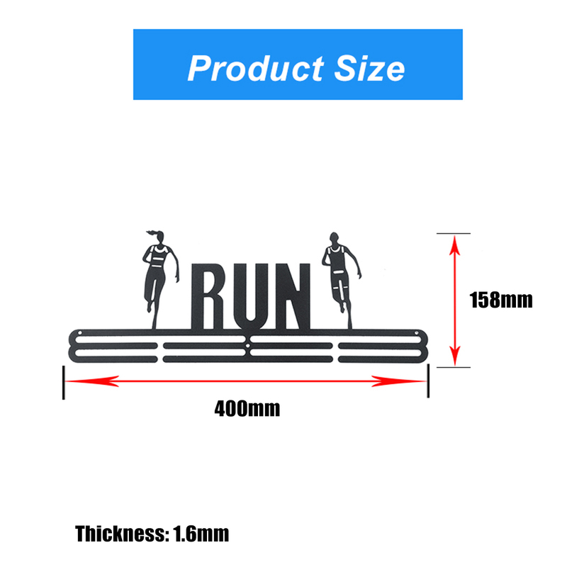 12 Type Multi-Style Medal Hanging Holder Rack Hanger Bracket Wall Hooks Iron Triathlon Running Sport Challenge Home Office Decor 220517