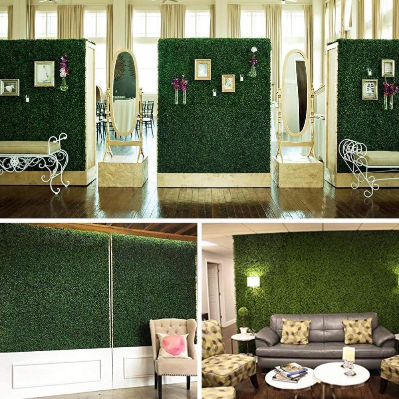 Decorative Flowers & Wreaths Artificial Plant Lawn Grass Fake Wall Privacy Garden Interior Outdoor Panel Boxwood Decoration L2s0, As show
Decorative Flowers & Wreaths Artificial Plant Lawn Grass Fake Wall Privacy Garden Interior Outdoor Panel Boxwood Decoration L2s0, As show