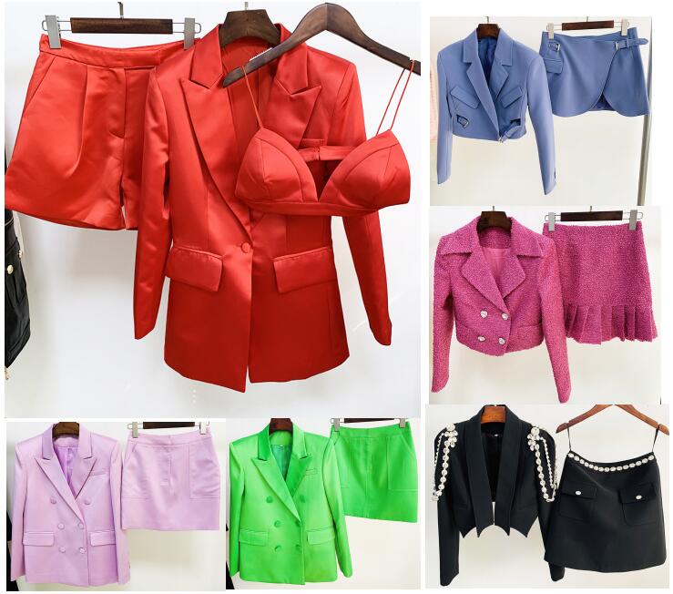 Women Shorts Two or Three Pcs Sets Spring Summer Shorts Blazer With Short Pants Set 16 Models Size S-XL Multi Colors & Patterns Design-2, Silical gel
Women Shorts Two or Three Pcs Sets Spring Summer Shorts Blazer With Short Pants Set 16 Models Size S-XL Multi Colors & Patterns Design-2, Silical gel