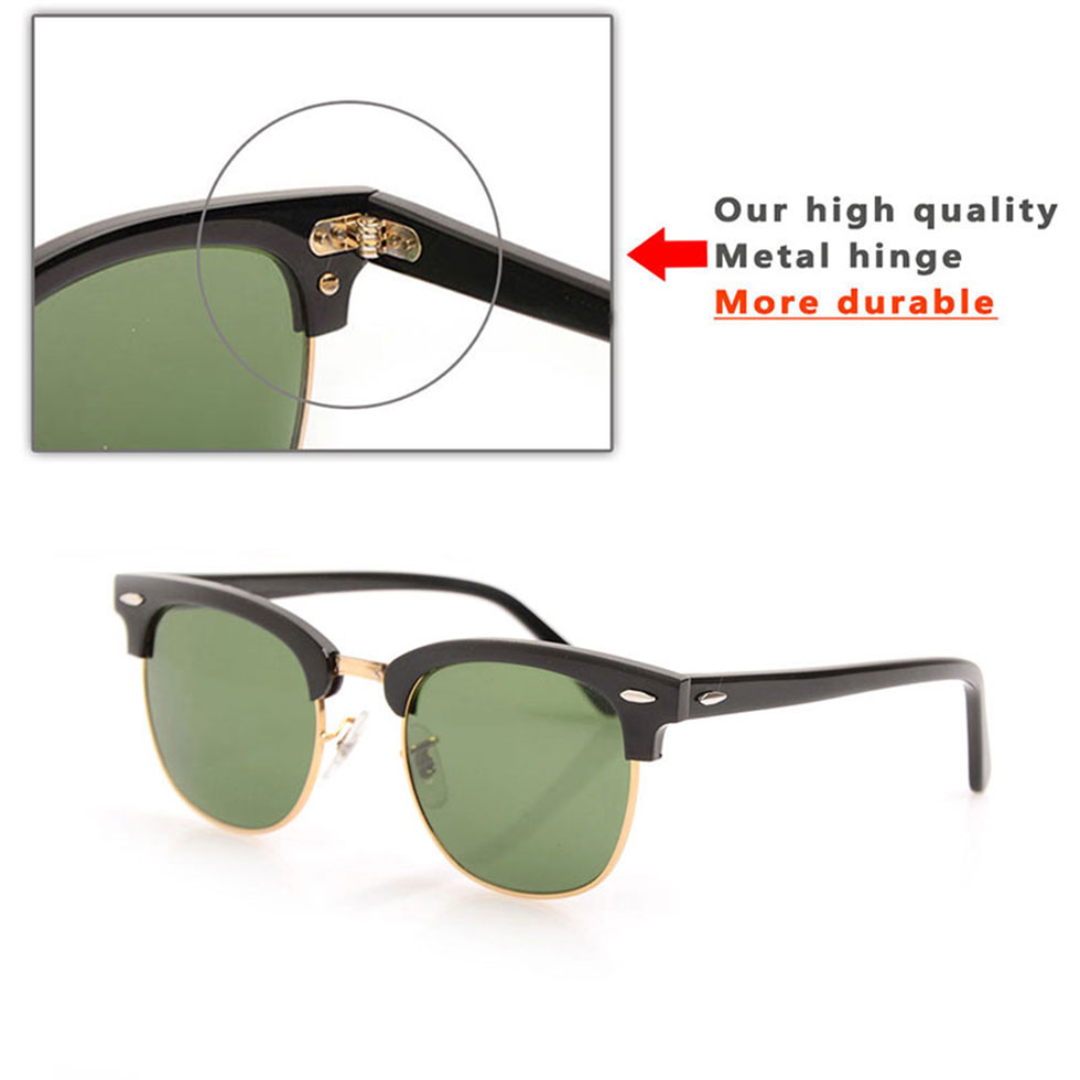 High Quality mens Sunglasses Plank Metal hinge Designer women eyeglass UV Protection g15 lenses Eyewear Luxury womens glasses Glass Lens spectacles 51mm
High Quality mens Sunglasses Plank Metal hinge Designer women eyeglass UV Protection g15 lenses Eyewear Luxury womens glasses Glass Lens spectacles 51mm