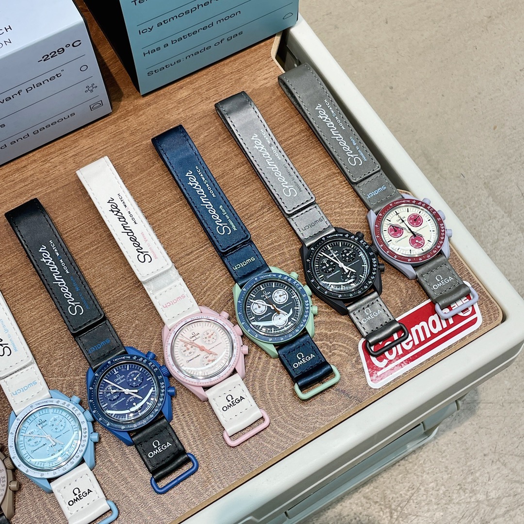 SWatch Bioceramic Moons watch Quarz Chronograph Mens Watch Mission To Earth 42mm Real Black Nylon OmegsWatch James montre de luxe Limited Edition
SWatch Bioceramic Moons watch Quarz Chronograph Mens Watch Mission To Earth 42mm Real Black Nylon OmegsWatch James montre de luxe Limited Edition