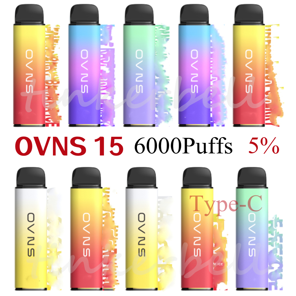 Original OVNS 15 Cigarettes 6000Puffs Disposable Vape Pen Puff 6K Vapes 5% Rechargeble 15ml E Mesh coil cigs HOT 2022 new bar vs mesh 08
Original OVNS 15 Cigarettes 6000Puffs Disposable Vape Pen Puff 6K Vapes 5% Rechargeble 15ml E Mesh coil cigs HOT 2022 new bar vs mesh 08