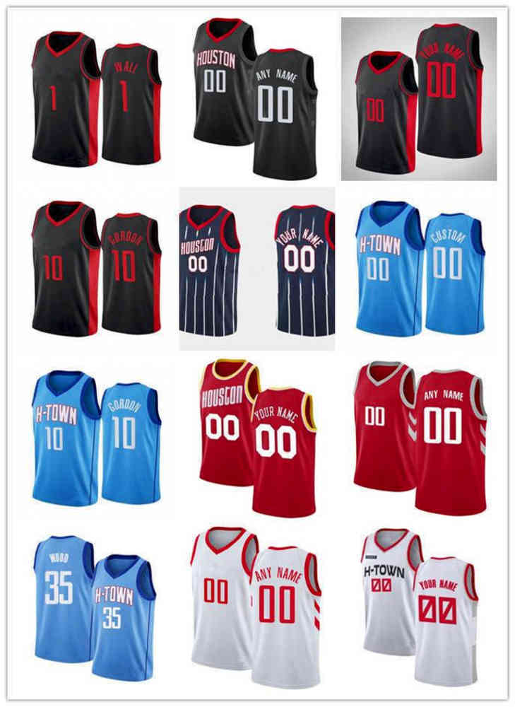 75th Custom Mens Womens Youth Houston's Rockets's 1 John Wall 35 Christian Wood 8 Jae'Sean Tate 10 Eric Gordon Basketball Jerseys
75th Custom Mens Womens Youth Houston's Rockets's 1 John Wall 35 Christian Wood 8 Jae'Sean Tate 10 Eric Gordon Basketball Jerseys