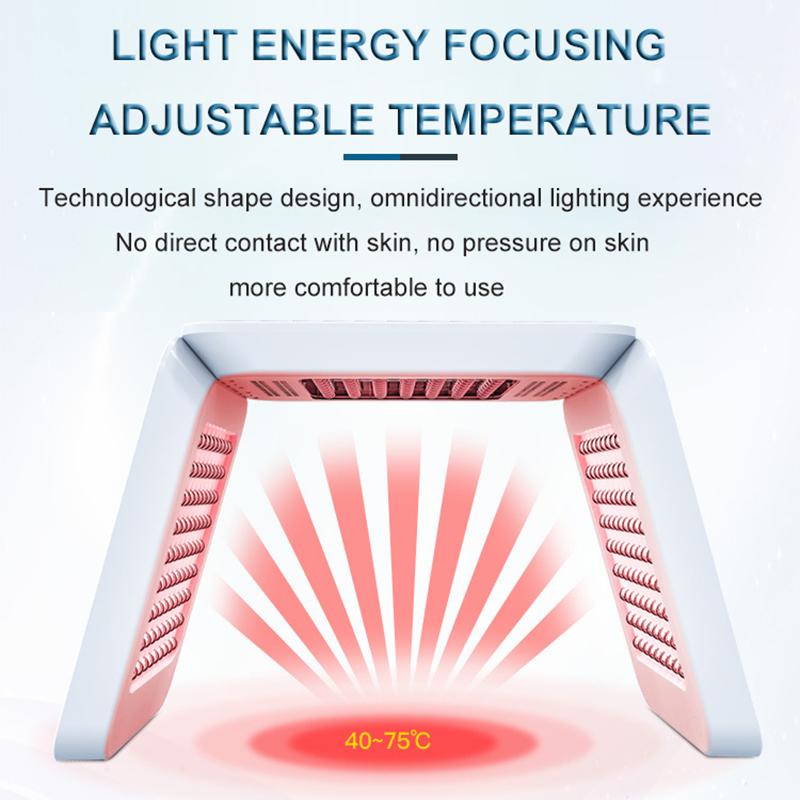 7-Color PDT LED Light Therapy Machine - Face Skin Rejuvenation, Tightening, Acne Removal, and Wrinkle Reduction for LED Facial Beauty SPA Th